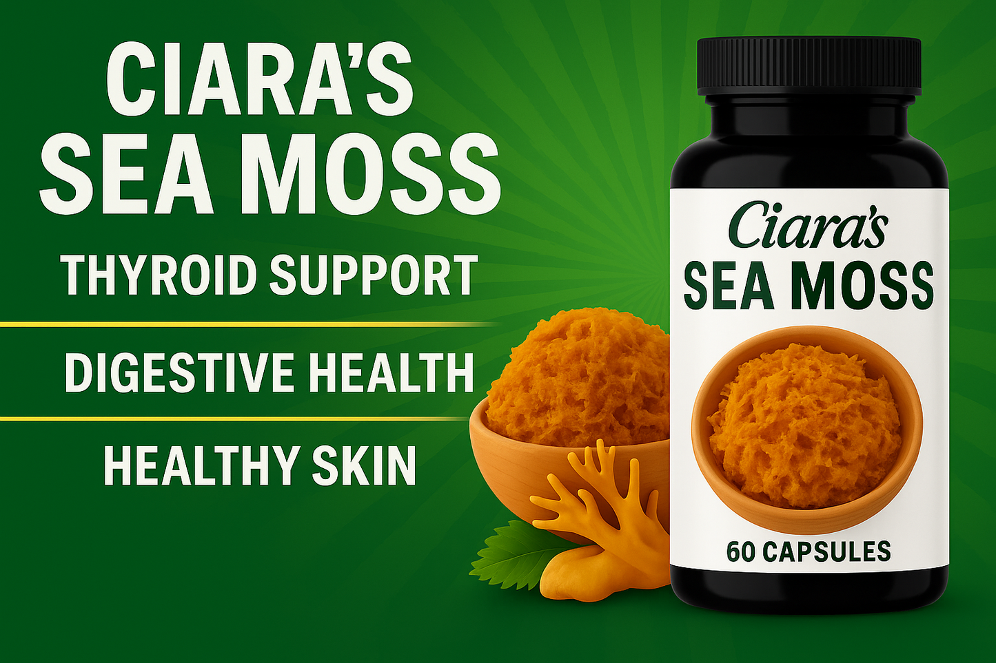 Ciara’s Pure Sea Moss Capsules